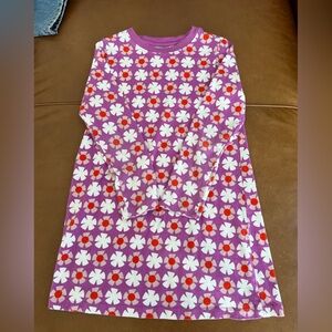 Hanna Andersson Long Sleeve T Shirt Dress Size 8